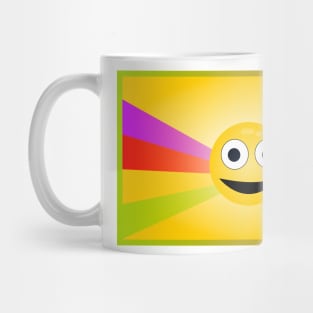 funny design smiling face Mug